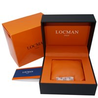 Orologio Locman Uomo Island in Acciaio 0618K01S-BKBKWHSK - 0618K01S-BKBKWHSK